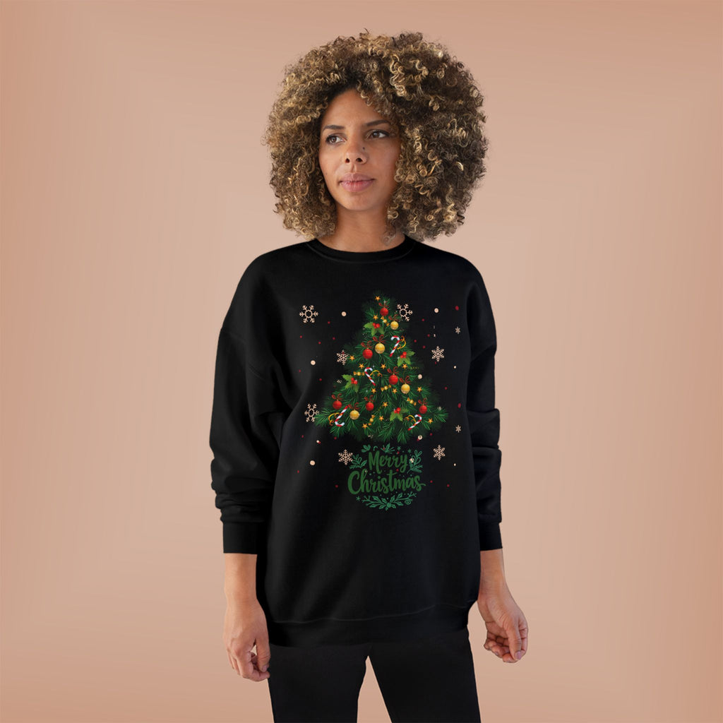 Cozy Christmas Sweatshirt - Unisex Eco-Friendly Crewneck, Holiday Gift, Winter Fashion, Merry Christmas Decor