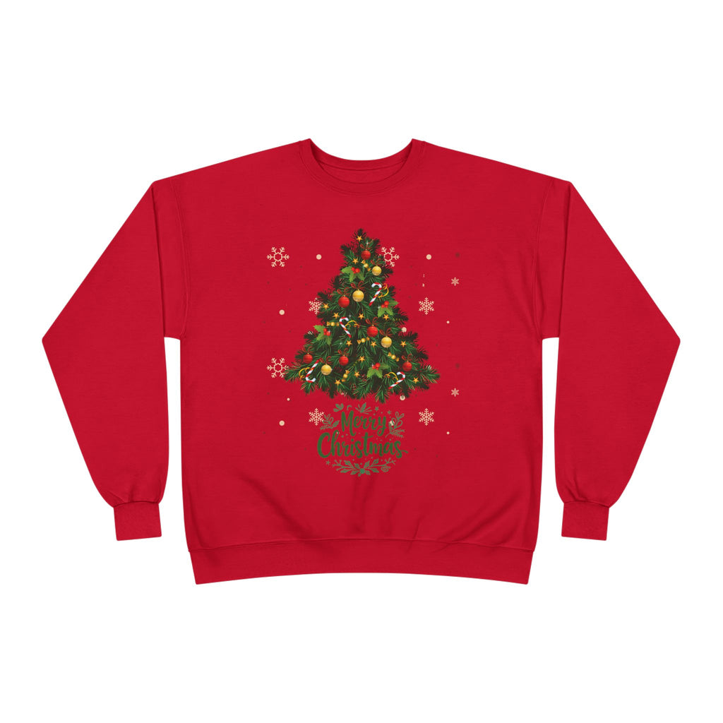 Cozy Christmas Sweatshirt - Unisex Eco-Friendly Crewneck, Holiday Gift, Winter Fashion, Merry Christmas Decor