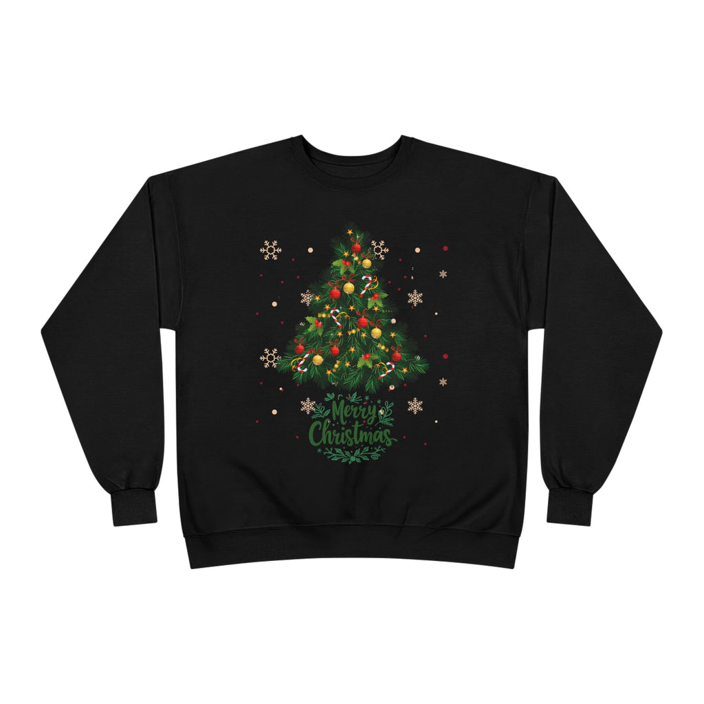 Cozy Christmas Sweatshirt - Unisex Eco-Friendly Crewneck, Holiday Gift, Winter Fashion, Merry Christmas Decor