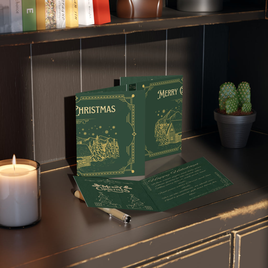 Christmas Greeting Cards (8, 16, and 24 pcs) - Classy Design