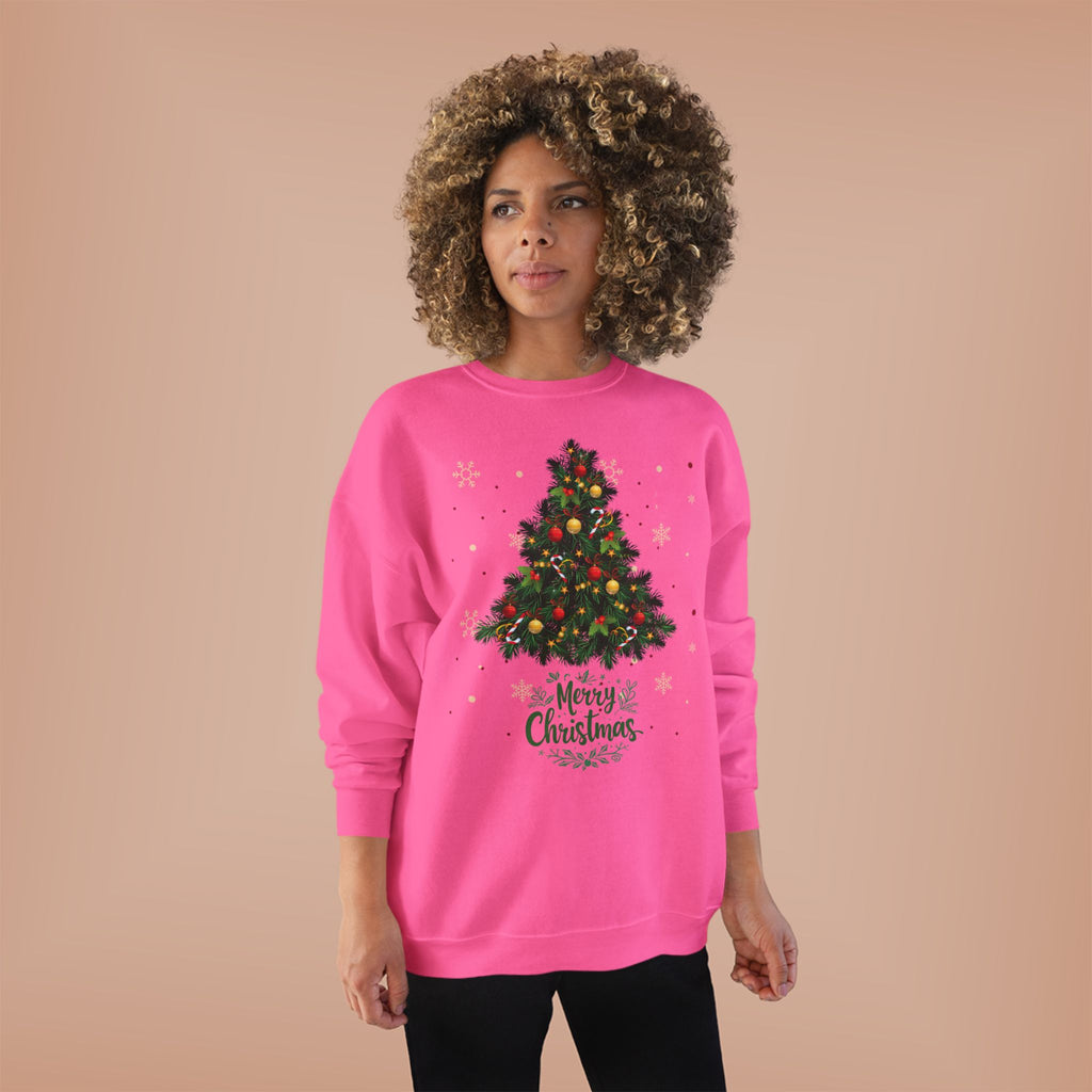 Cozy Christmas Sweatshirt - Unisex Eco-Friendly Crewneck, Holiday Gift, Winter Fashion, Merry Christmas Decor